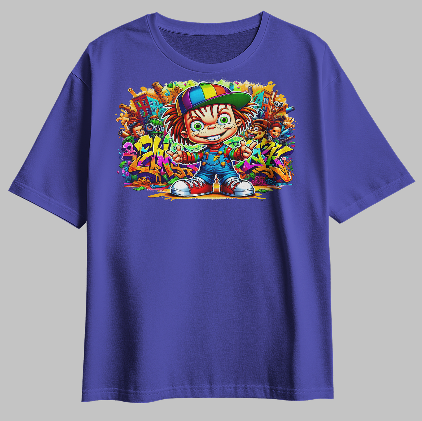 Chucky Urban Graffiti Art T-Shirt