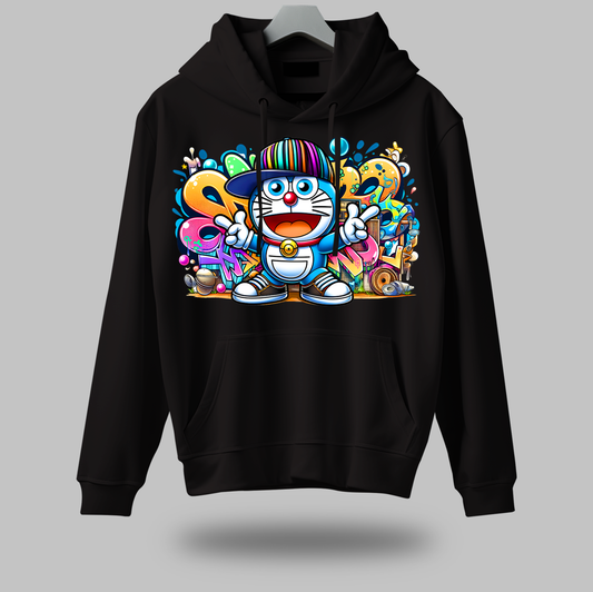 Doraemon Graffiti Hoodie