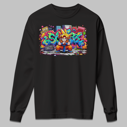 Goku Kids Sweatshirt – Unleash Your Inner Saiyan!