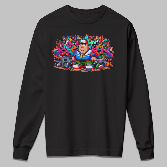 Urban Graffiti Vibes Kids Sweatshirt