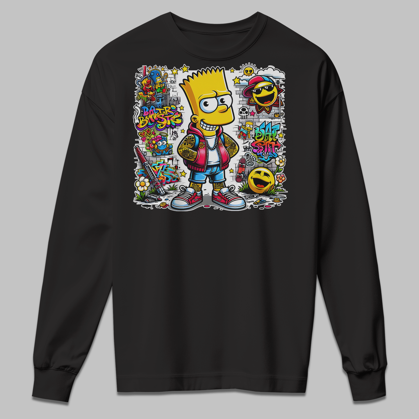 Simpson Bart Graphic Kids Sweatshirt