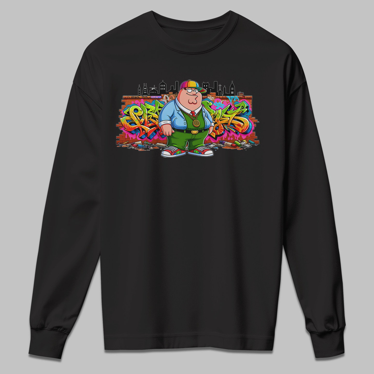 Peter Griffin Graphic Kids Sweatshirt