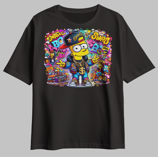 Bart Swag Graffiti T-Shirt