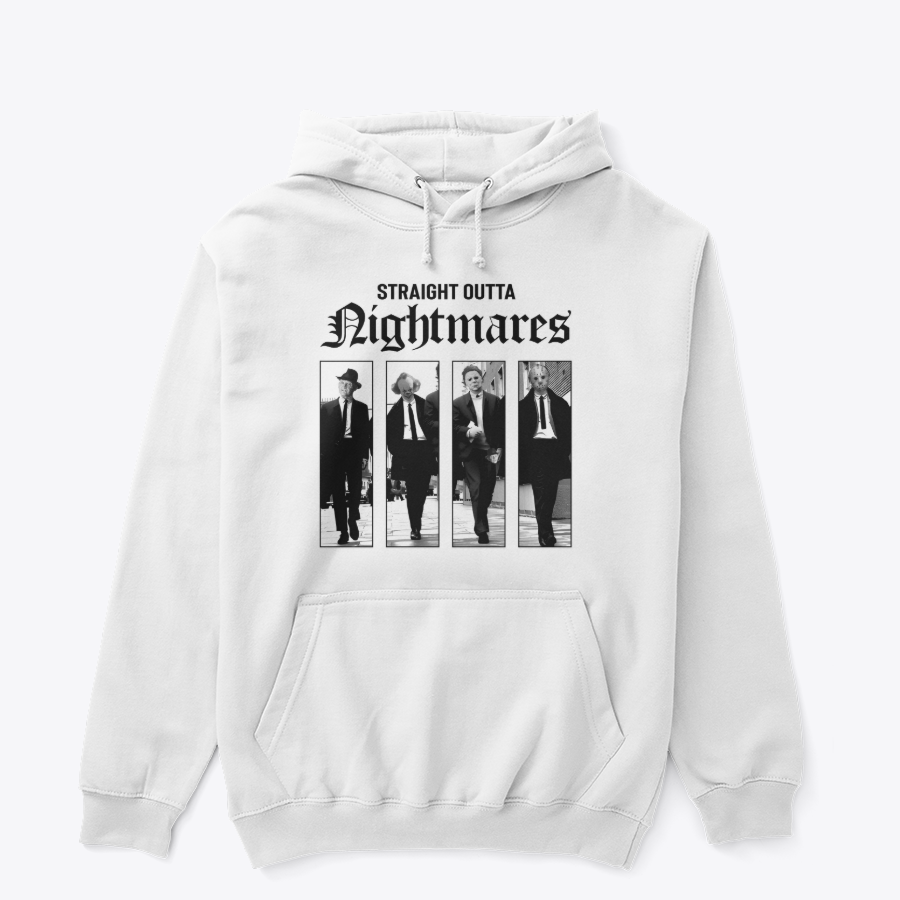 Straight Outta Nightmares Graphic Hoodie