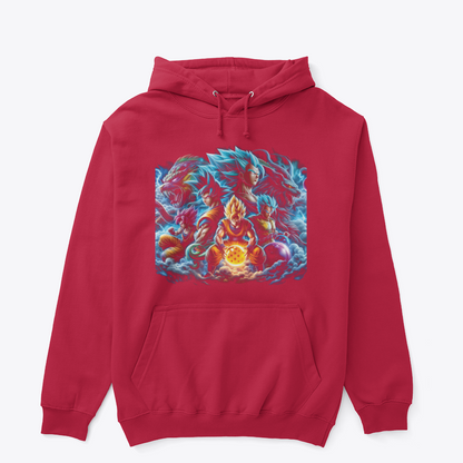 Legendary Saiyan Evolutions Graphic Hoodie