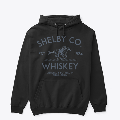 Peaky Blinders Shelby Co. Whiskey Distilled In Birmingham Est 1924 Vintage Racing Hoodie
