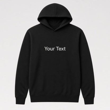 Custom Printed Hoodie – Personalized Text & Colors