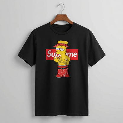 Bart Simpson "Thug Life" Gangsta Graphic Tee