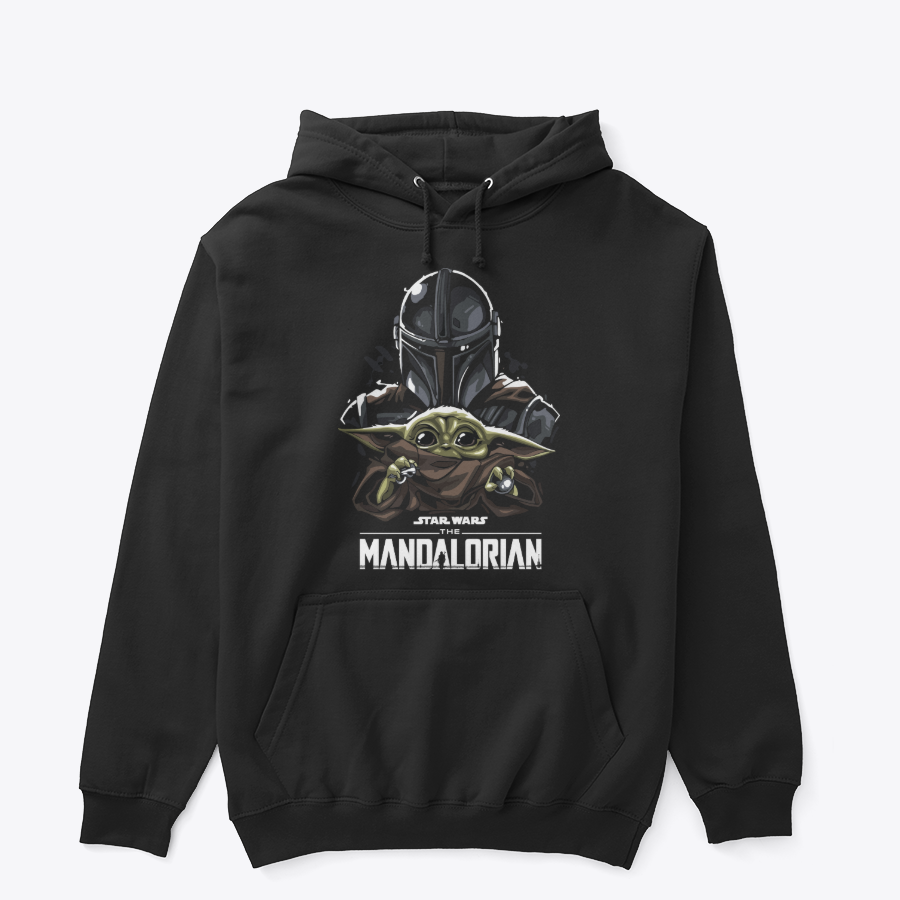 Galactic Warrior & Child Duo Graphic Hoodie – Premium Pullover
