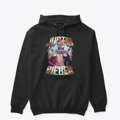 Justin Bieber Retro Y2K Tribute Hoodie