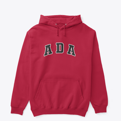 ADA Heritage Collegiate Arched Hoodie | Vintage University Pullover