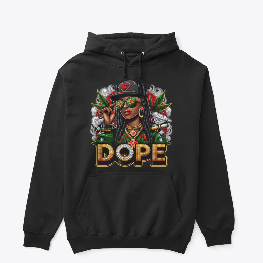 DOPE Street Queen Graphic Hoodie