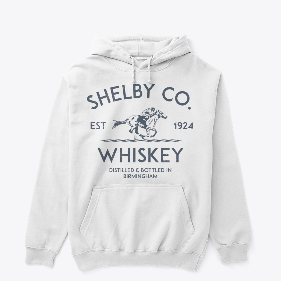 Peaky Blinders Shelby Co. Whiskey Distilled In Birmingham Est 1924 Vintage Racing Hoodie