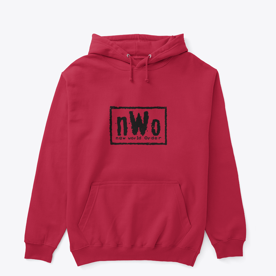 New World Street Hoodie – Classic Black & White Logo