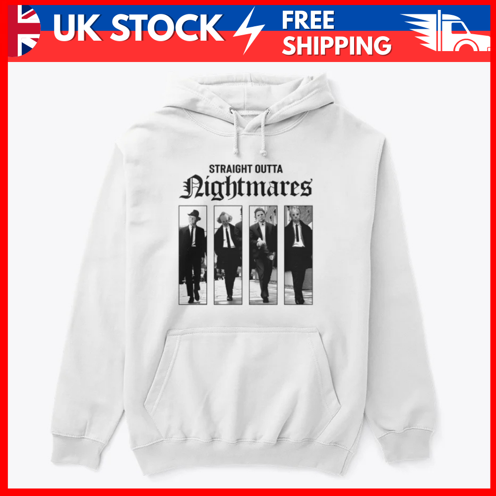 Straight Outta Nightmares Graphic Hoodie