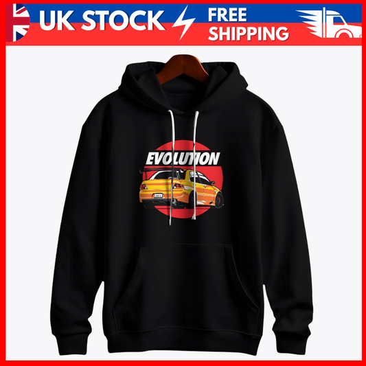 Evolution Racing Black Hoodie