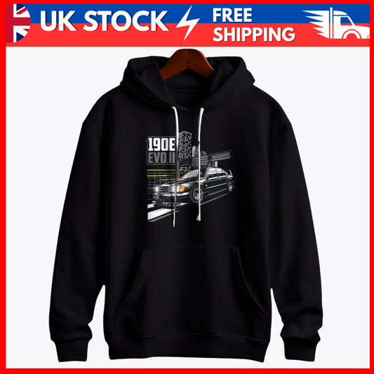 Mercedes-Benz 190E Evo II Black Hoodie