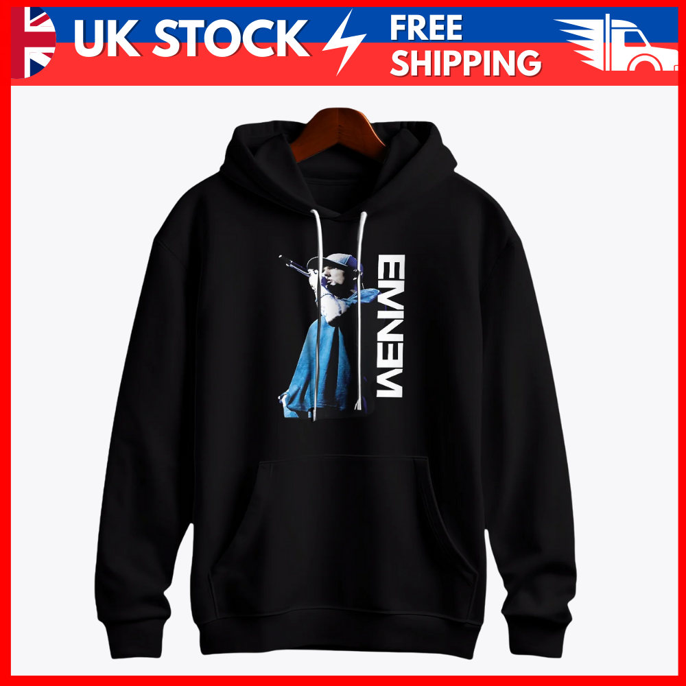 Eminem Iconic Pose Black Hoodie