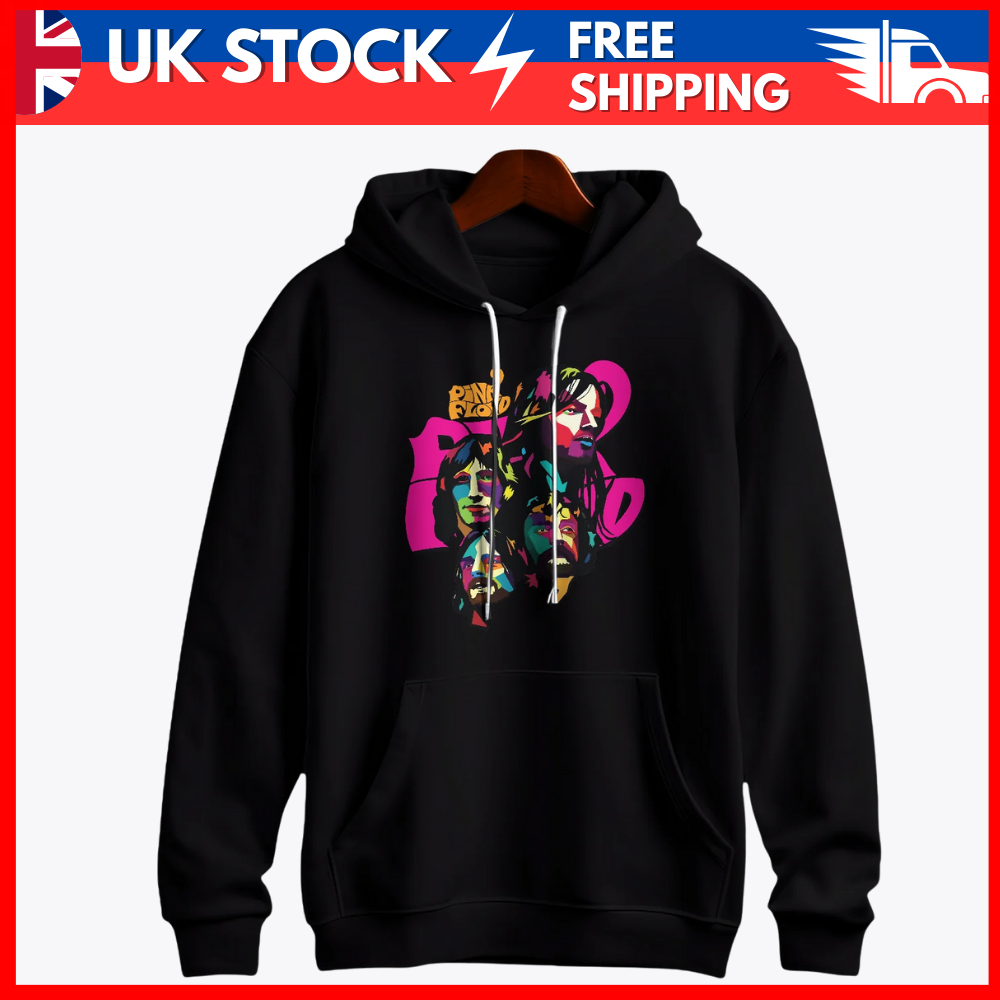 Band Pop Art Black Hoodie