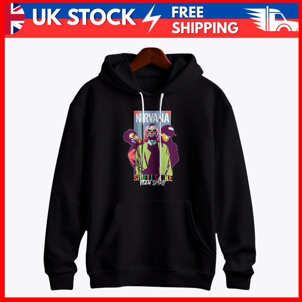 Spirit Pop Art Black Hoodie