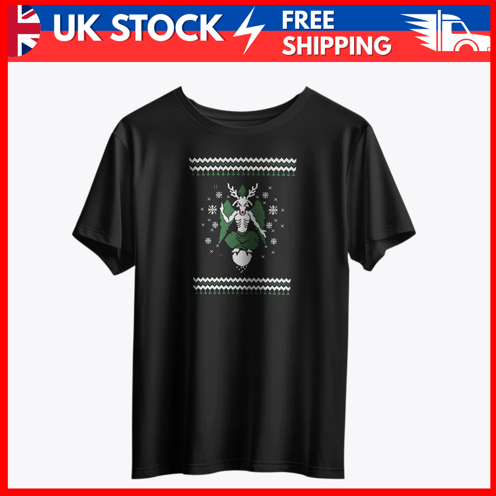 Dark Holiday Reindeer T-Shirt