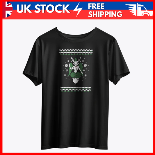 Dark Holiday Reindeer T-Shirt