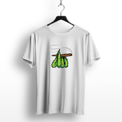 Cannabis Joint Christmas Tree T-Shirt