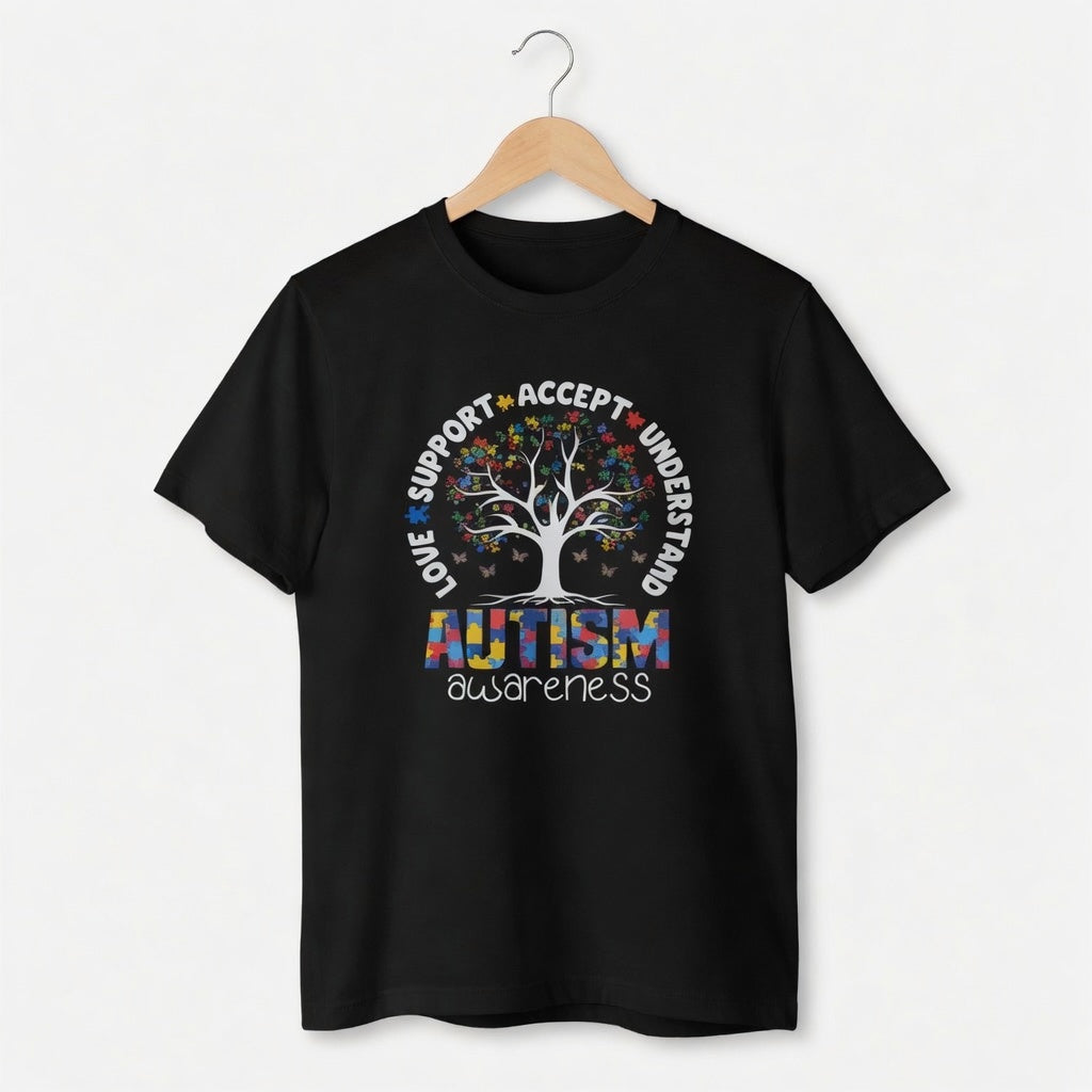 Autism Awareness Tree of Life Support Hoodie