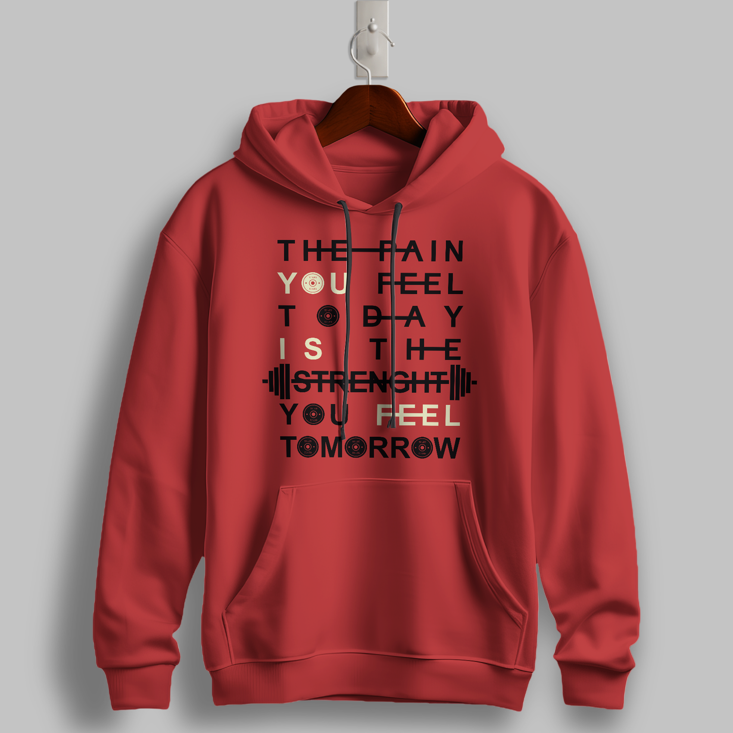 Strength Tomorrow Motivational Hoodie