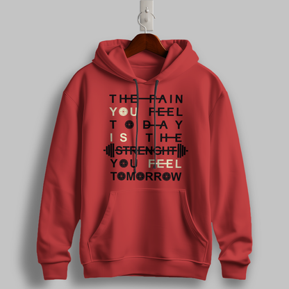 Strength Tomorrow Motivational Hoodie