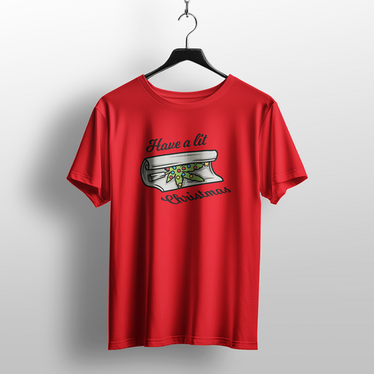 Have a Lit Christmas Rolling Paper T-Shirt
