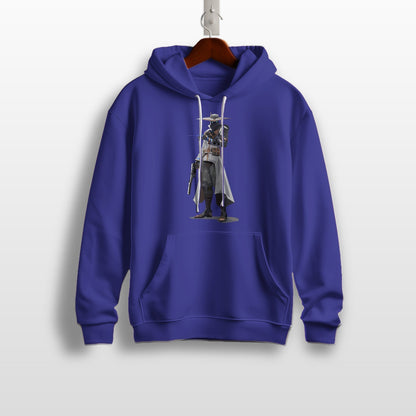 Black Hoodie with a Cowboy Character