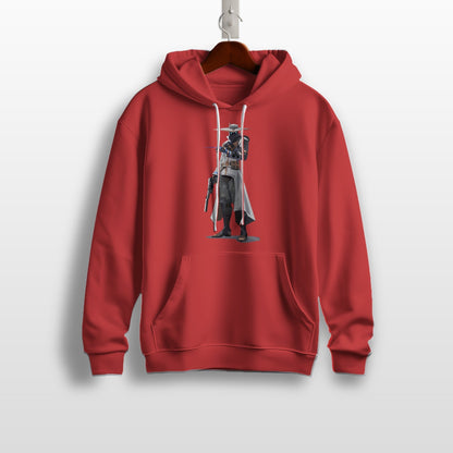 Black Hoodie with a Cowboy Character