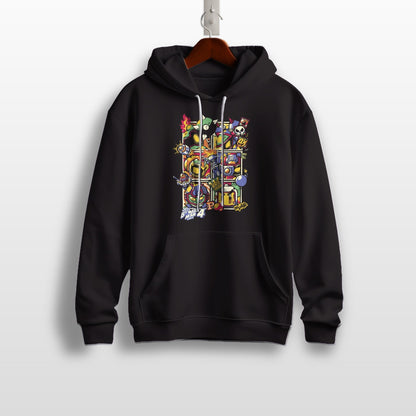 Bomberman 4 Retro Video Game Hoodie