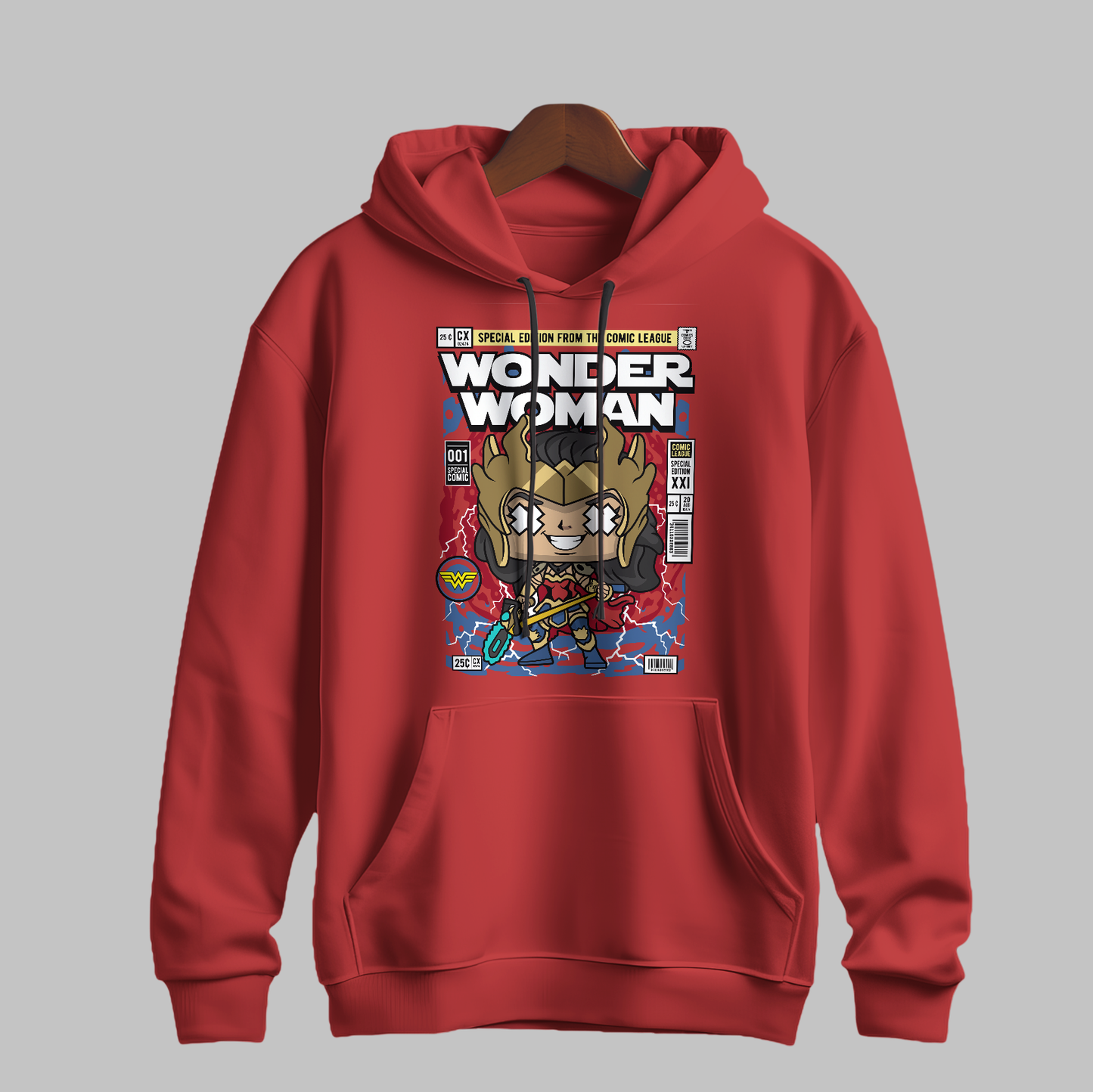 Wonder Woman Empowerment Hoodie