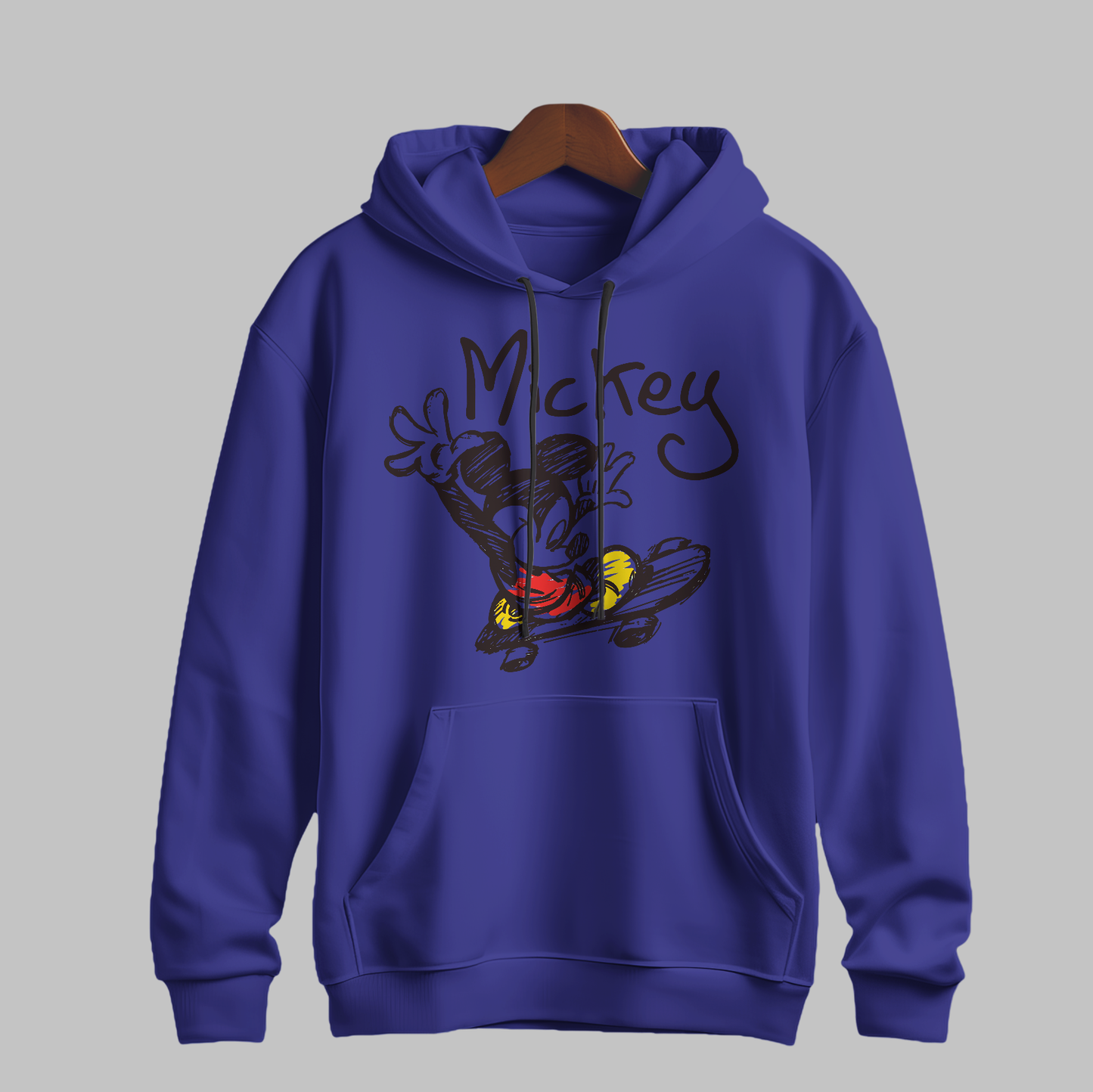 Mickey Mouse Skateboarding Hoodie