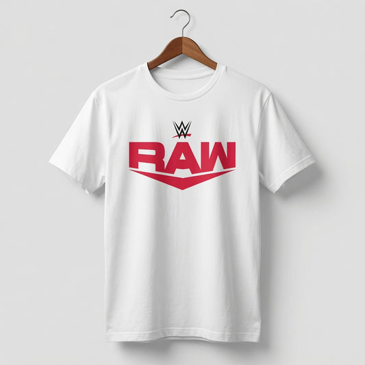 Official WWE RAW Classic Logo Graphic Tee