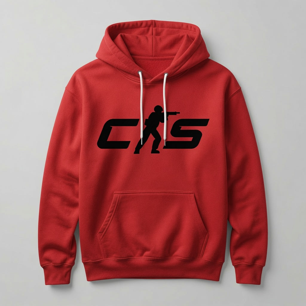 Counter Strike CS Gaming Hoodie Pullover Graphic Sweatshirt Mens Gamer Gift