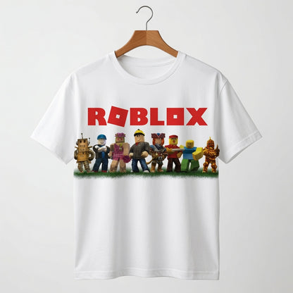 Custom Kids Gaming T-Shirt Avatar Characters Graphic Tee Youth Gamer Gift Shirt
