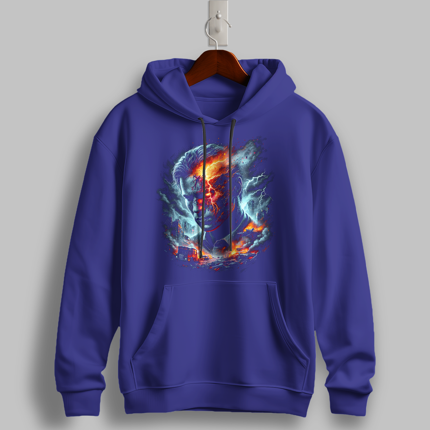"Eclipse Avenger" Graphic Hoodie