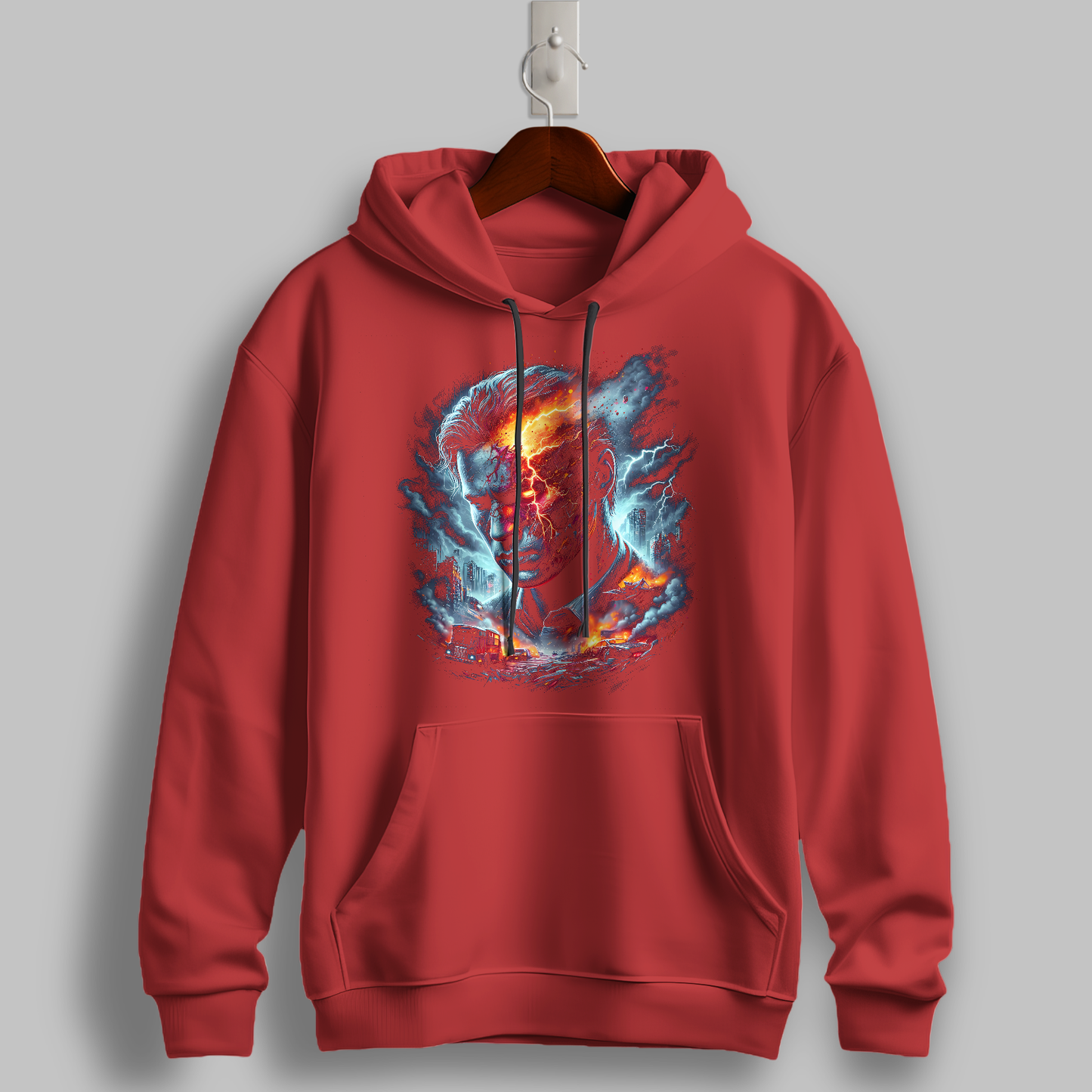 "Eclipse Avenger" Graphic Hoodie