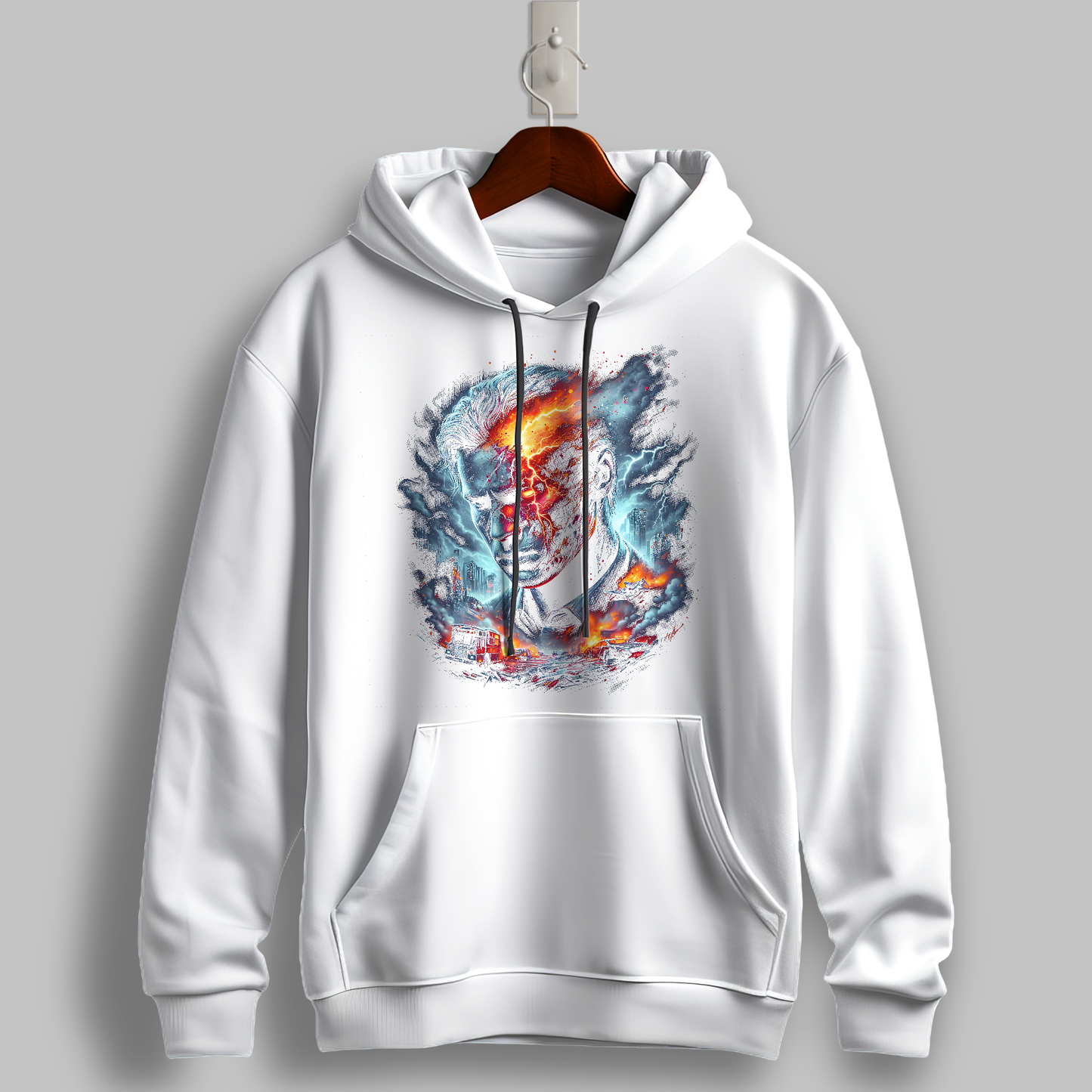 "Eclipse Avenger" Graphic Hoodie