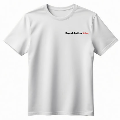 My Sister Doesn’t Need Fixing- Autism Neurodiversity Support T shirt