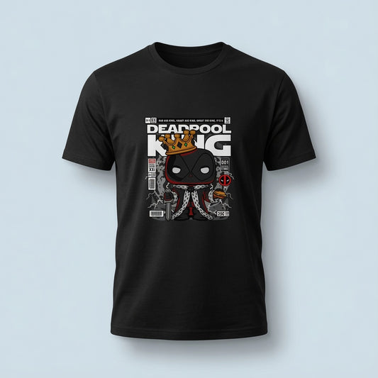 Deadpool King Comic Book Graphic Tee