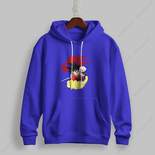 Dragon Ball Z Style" Hoodie - Anime- Inspired by Nike