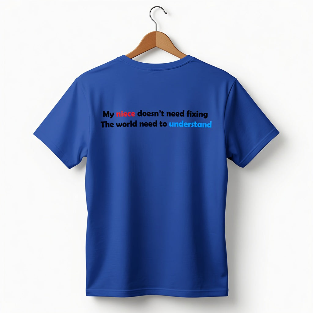 "My Niece Doesn't Need Fixing" Advocacy Sweatshirt For Uncle and Aunty