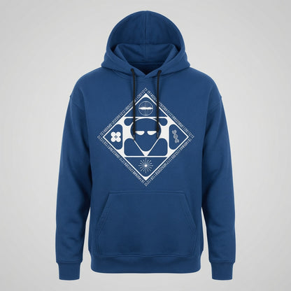 Futuristic Alien Hoodie Y2K Techwear Pullover Graphic Sweatshirt Men Unisex