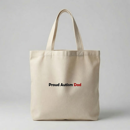 My Child Doesn't Need Fixing Autism Awareness Canvas Tote Bag – Parent Advocacy Tote
