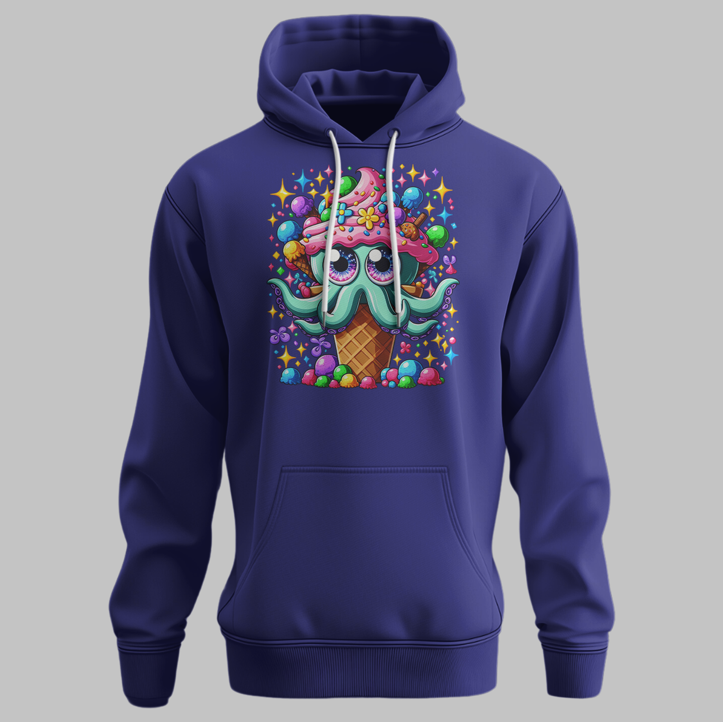 Ice Cream Octopus Hoodie