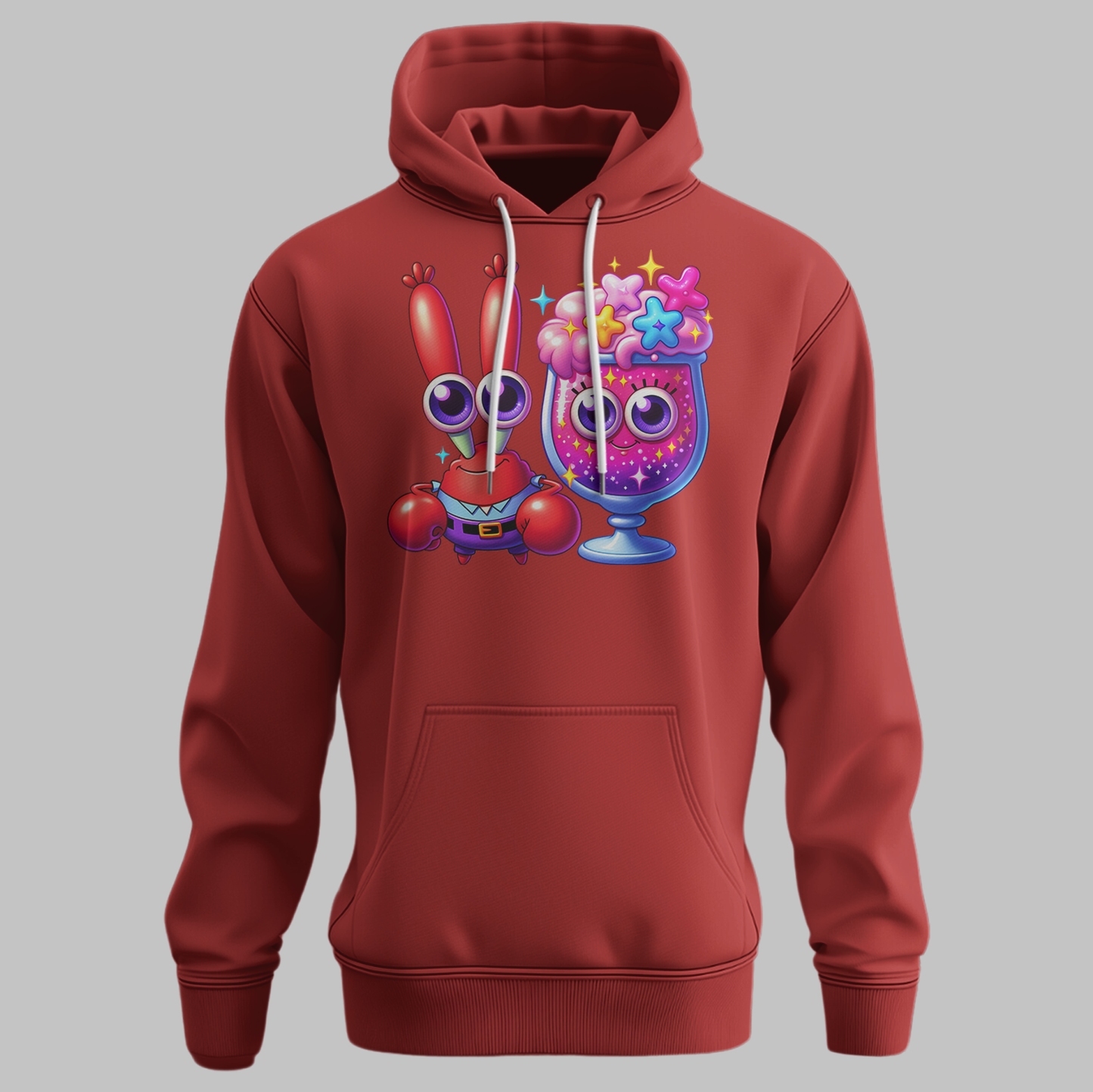 Crab and Cocktail Fun Hoodie